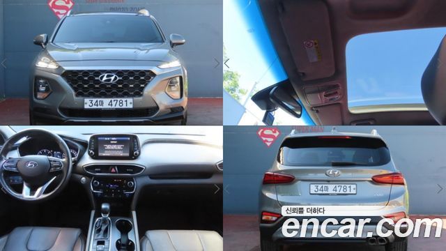 Hyundai Santafe из Кореи Encar