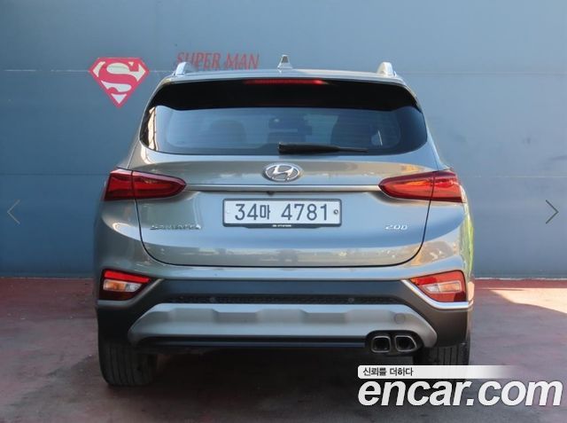 Hyundai Santafe из Кореи Encar