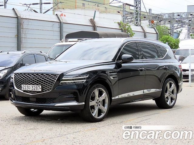 Genesis GV80 3.5T Gasoline AWD Black — пробег 106 792 км — фото 1 из 5
