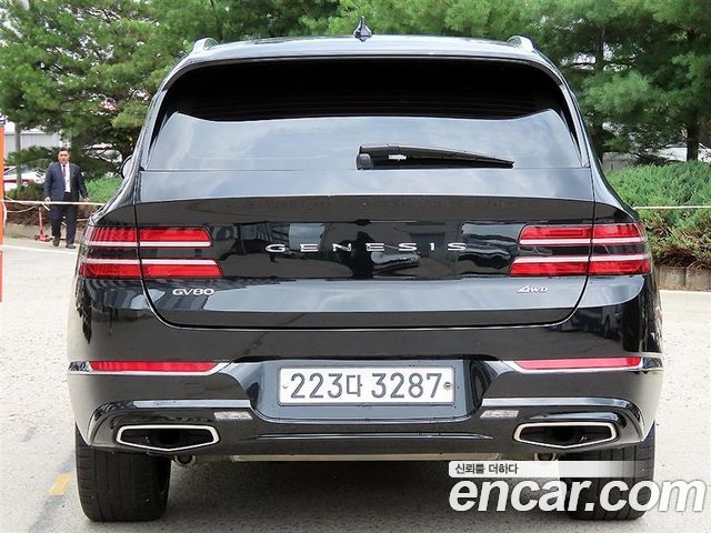 Genesis GV80 3.5T Gasoline AWD Black — пробег 106 792 км — фото 4 из 5