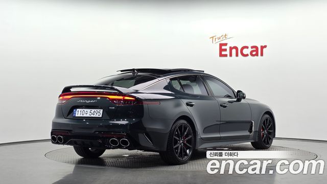Kia Stinger из Кореи Encar
