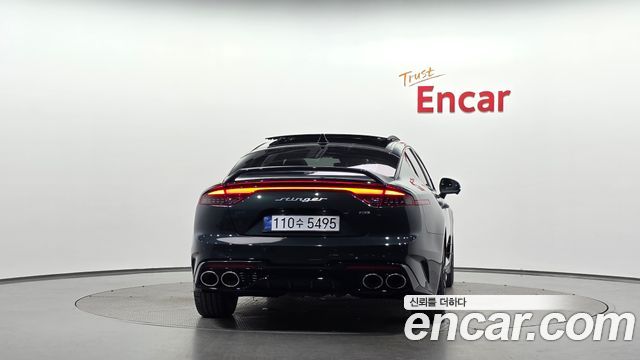 Kia Stinger из Кореи Encar