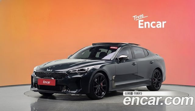 Kia Stinger из Кореи Encar