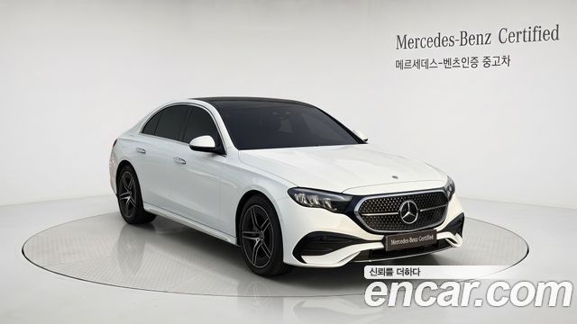 Mercedes-Benz E-Class E200 AMG Line — пробег 3 703 км — фото 1 из 5