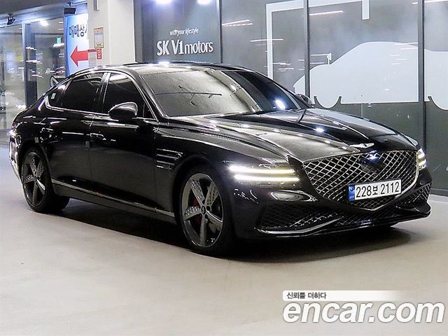Genesis G80 Gasoline 3.5 Turbo AWD — пробег 72 356 км — фото 1 из 5