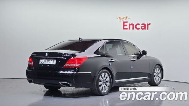 Hyundai Equus из Кореи Encar