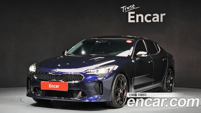 Kia Stinger из Кореи Encar