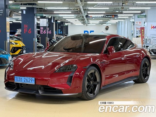 Porsche Taycan из Кореи Encar