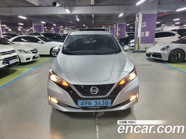 Nissan Leaf из Кореи Encar