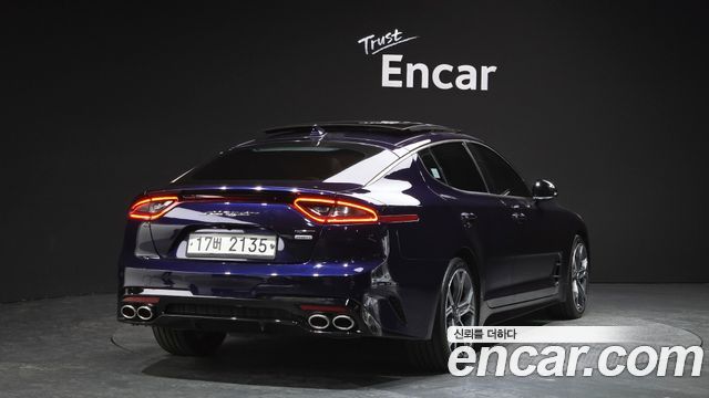 Kia Stinger из Кореи Encar
