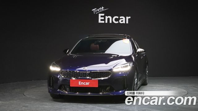 Kia Stinger из Кореи Encar