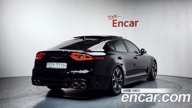 Kia Stinger из Кореи Encar
