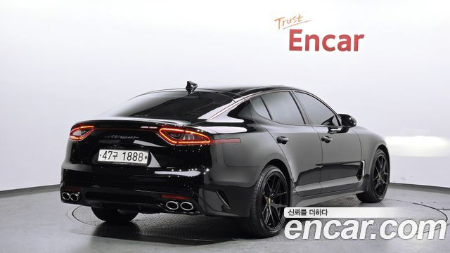 Kia Stinger из Кореи Encar