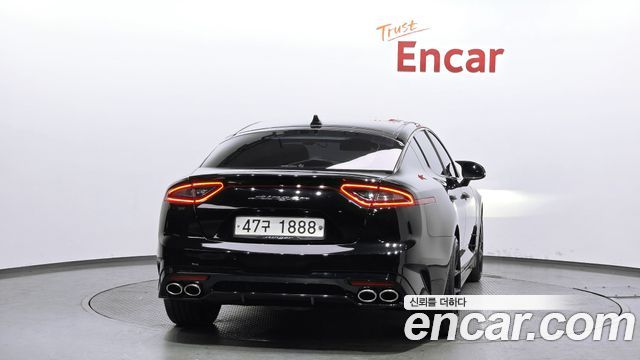 Kia Stinger из Кореи Encar