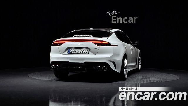Kia Stinger из Кореи Encar