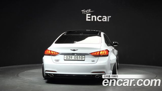 Hyundai Genesis из Кореи Encar
