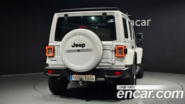 Jeep Wrangler 2.0 Overland Power Top 4Door 4xe — пробег 27 028 км — фото 4 из 5
