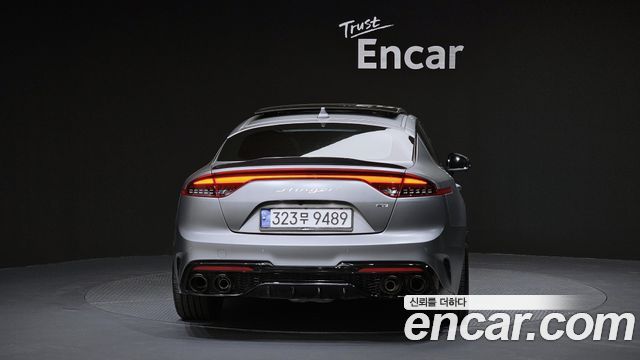 Kia Stinger из Кореи Encar