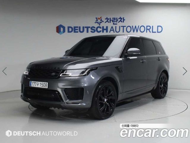 Land Rover Range Rover Sport из Кореи Encar