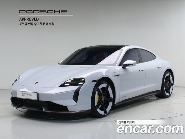 Porsche Taycan из Кореи Encar