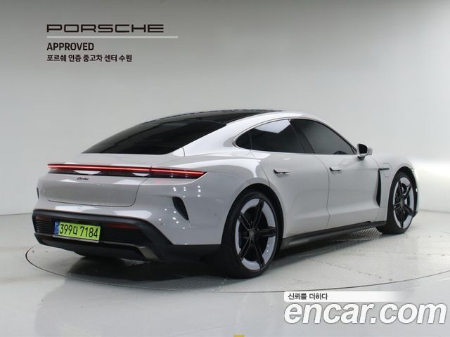 Porsche Taycan из Кореи Encar