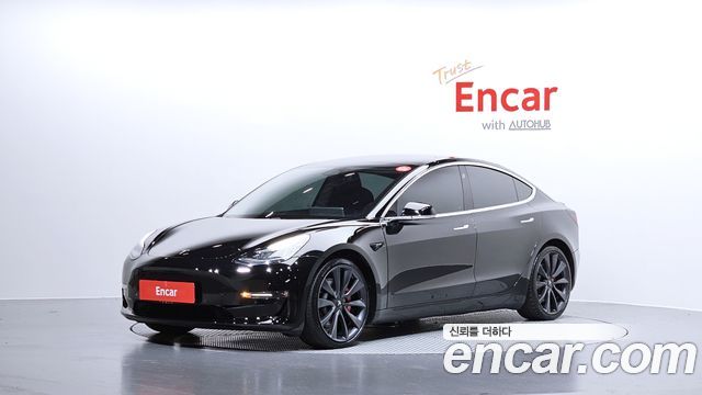 Tesla Model 3 из Кореи Encar