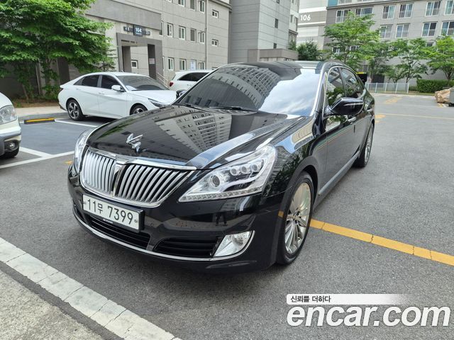 Hyundai Equus из Кореи Encar