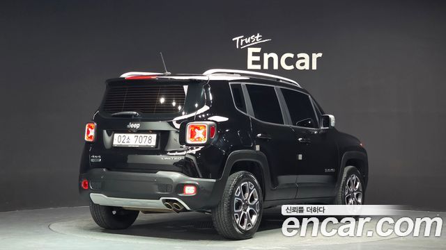 Jeep Renegade 2.0 Diesel Limited AWD — пробег 110 885 км — фото 2 из 5