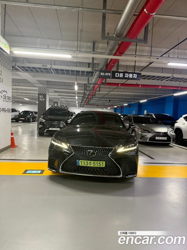 Lexus LS из Кореи Encar