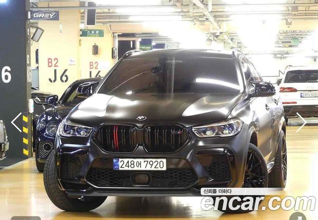 BMW X6M из Кореи Encar