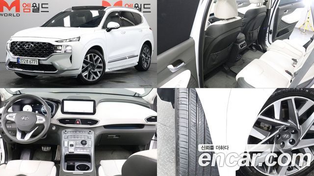 Hyundai Santafe из Кореи Encar