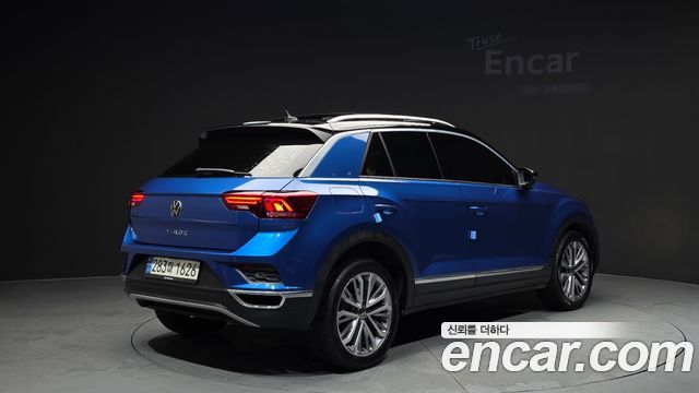 Volkswagen T-Roc из Кореи Encar