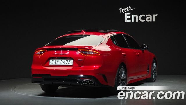 Kia Stinger из Кореи Encar