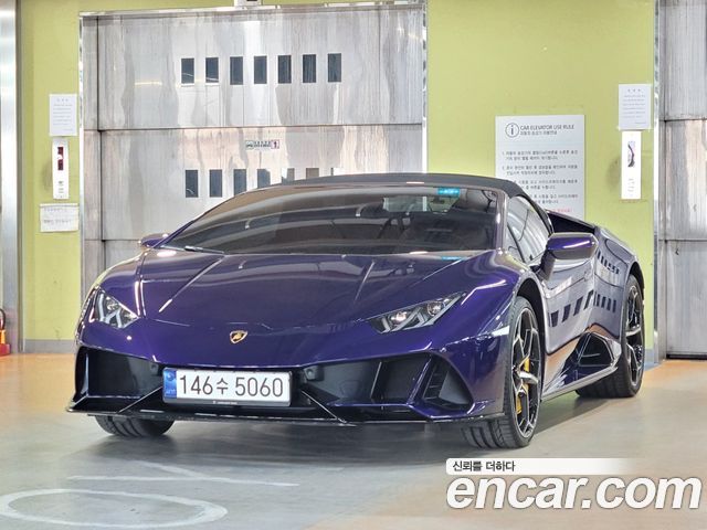 Lamborghini Huracan LP640-4 EVO Spyder — пробег 9 000 км — фото 1 из 5