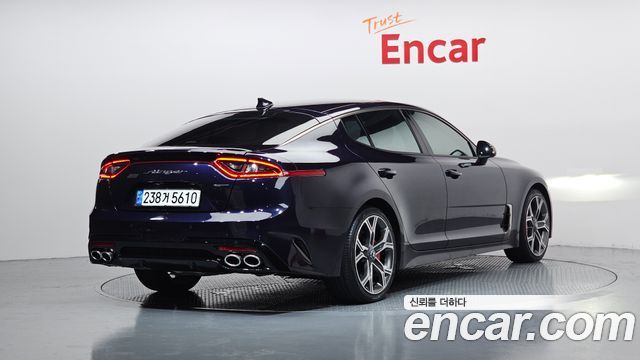Kia Stinger из Кореи Encar