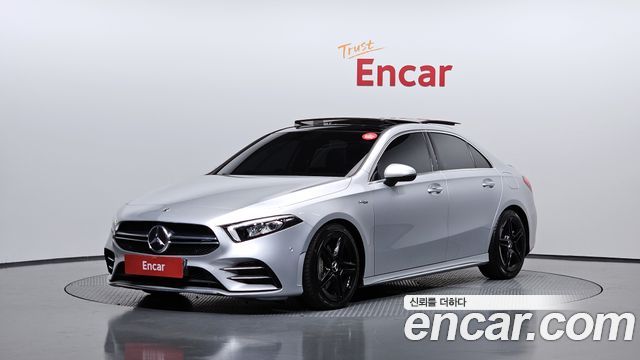 Mercedes-Benz A-Class AMG A35 4MATIC Sedan — пробег 56 874 км — фото 1 из 5