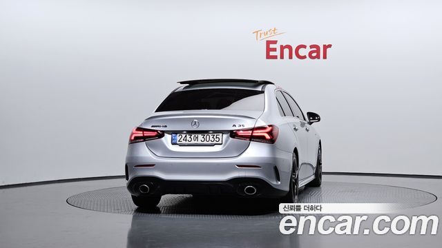 Mercedes-Benz A-Class AMG A35 4MATIC Sedan — пробег 56 874 км — фото 4 из 5