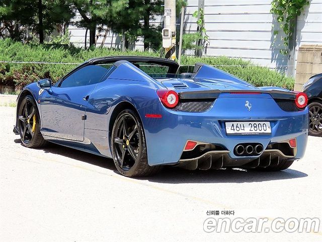 Ferrari 458 из Кореи Encar