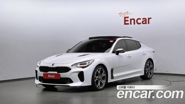 Kia Stinger из Кореи Encar