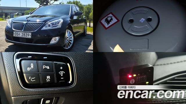 Hyundai Equus из Кореи Encar