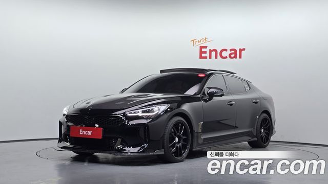 Kia Stinger из Кореи Encar