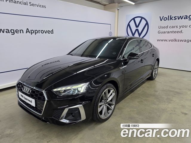 Audi A5 40 TDI Quattro Premium Sportback — пробег 51 627 км — фото 1 из 5