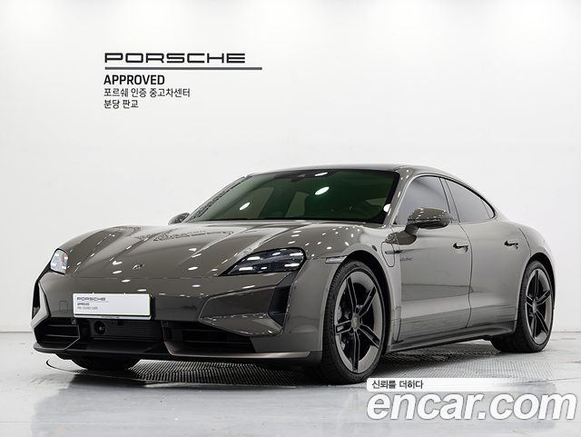 Porsche Taycan из Кореи Encar