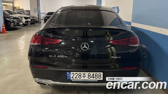 Mercedes-Benz GLE-Class GLE400d 4MATIC Coupe — пробег 76 142 км — фото 4 из 5