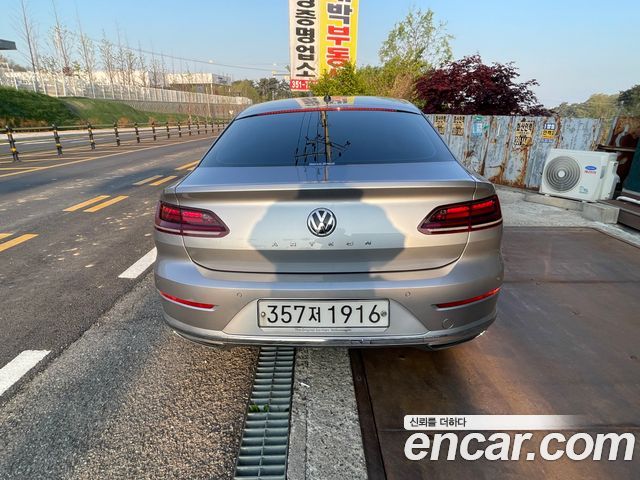 Volkswagen Arteon из Кореи Encar