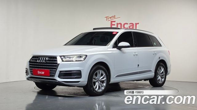 Audi Q7 45 TFSI Quattro — пробег 75 610 км — фото 1 из 5