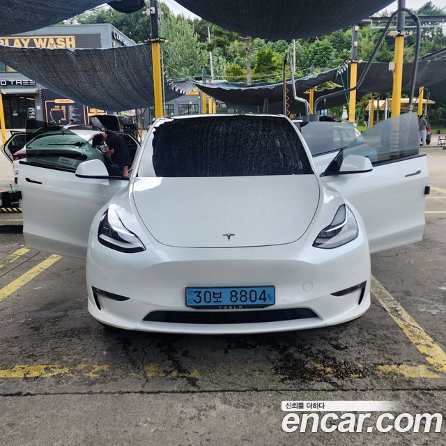 Tesla Model Y из Кореи Encar