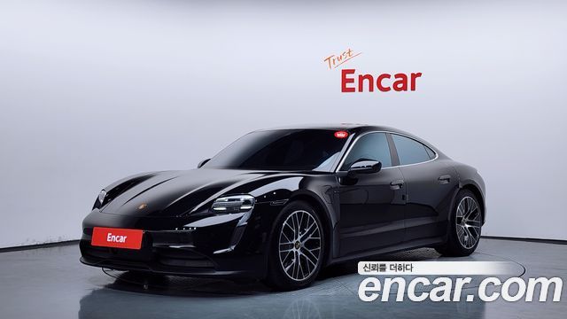 Porsche Taycan из Кореи Encar