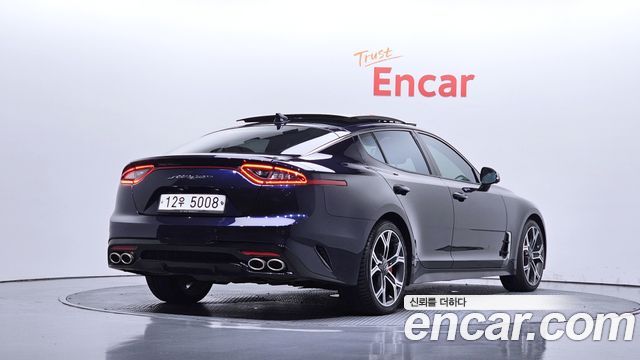 Kia Stinger из Кореи Encar