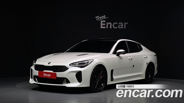 Kia Stinger из Кореи Encar